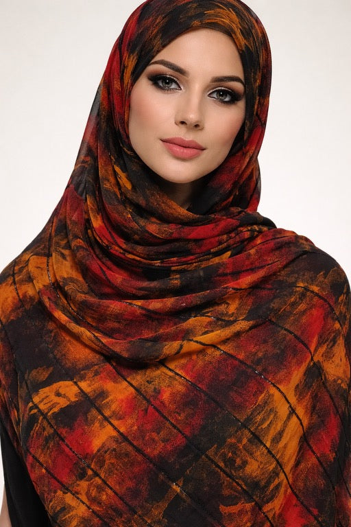 An ultra-soft, feather-light head scarf designed to move with you. Breathable, gentle on hair, and perfect for all-day comfort