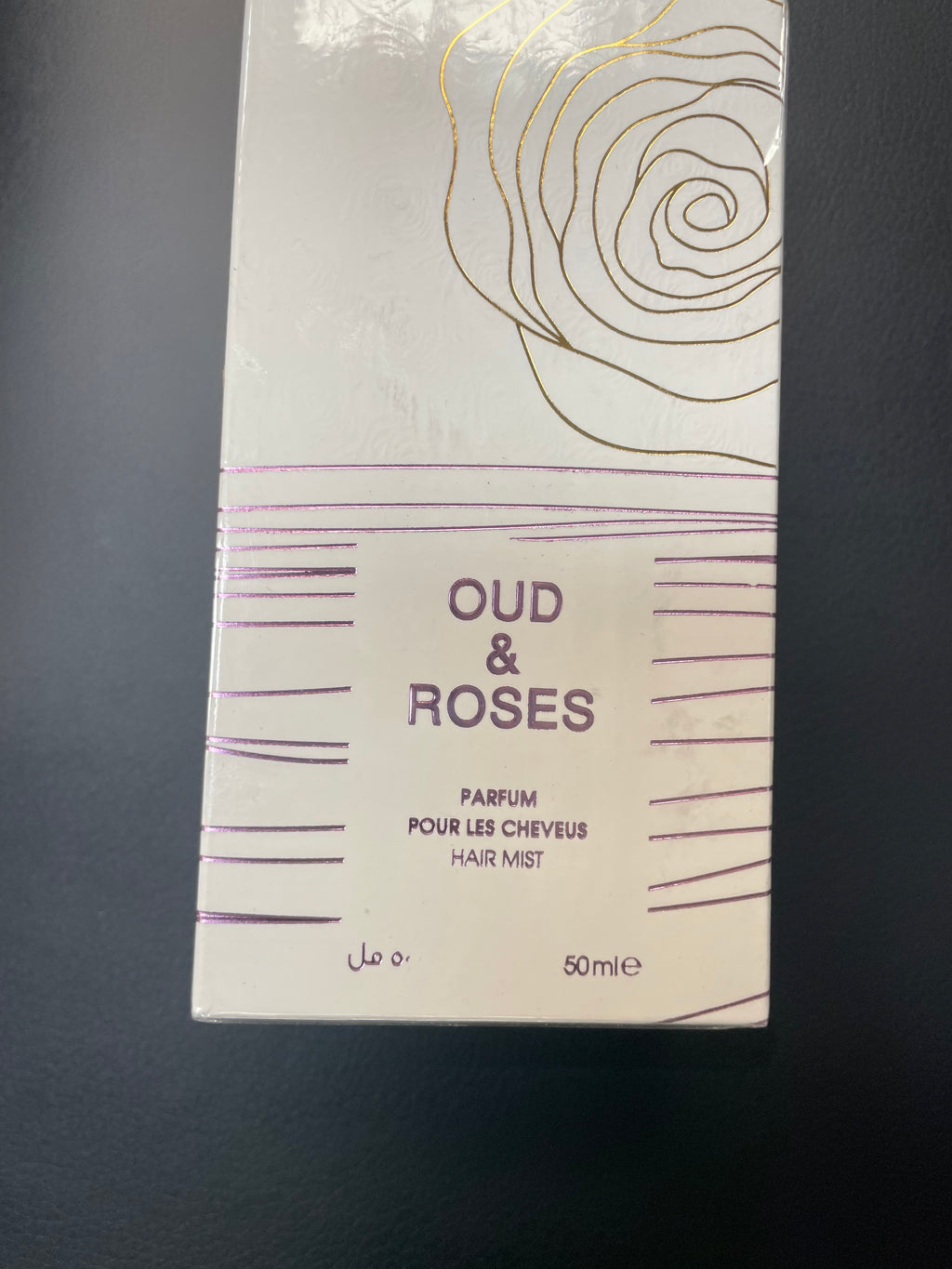 MARJ Oud & Roses Hair Mist Perfume for Women – Long Lasting Luxury Hair Fragrance Spray 50ml