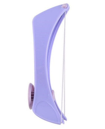 Portable Facial Hair Threading Epilator Tool for Women – Easy Eyebrow, Upper Lip & Face Hair Remover – No Batteries Required