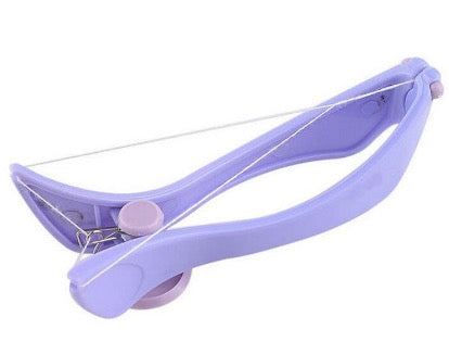 Portable Facial Hair Threading Epilator Tool for Women – Easy Eyebrow, Upper Lip & Face Hair Remover – No Batteries Required