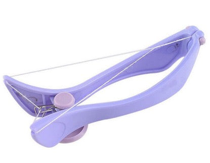 Portable Facial Hair Threading Epilator Tool for Women – Easy Eyebrow, Upper Lip & Face Hair Remover – No Batteries Required